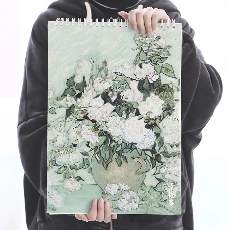 Mirui Stationery A4 Picture Book Hand-Painted Book Blank Sketch Primary School Book Student Graffiti Sketch Book famous composers picture book