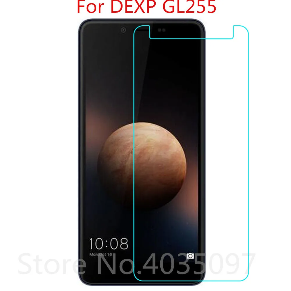 

2.5D 9H Glass For DEXP GL255 Screen Protector Tempered Glass For DEXP GL255 Anti-Scratch Protective Film
