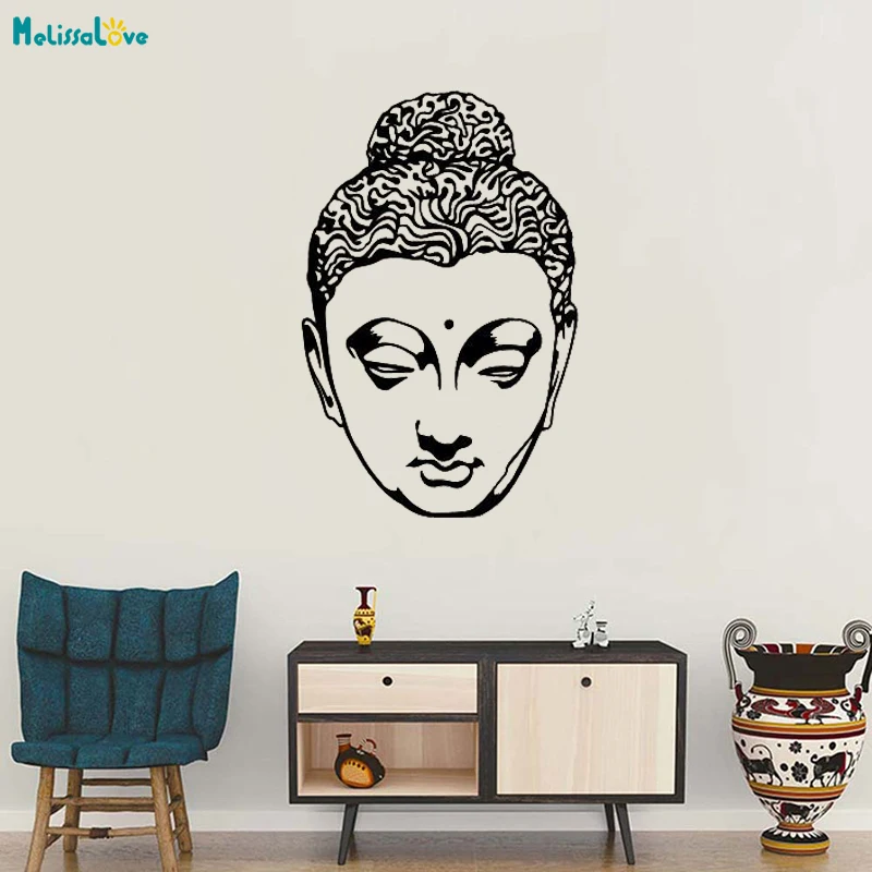 Religious Avatar Vinyl Wall Sticker Hindu Head Statue Home ...
