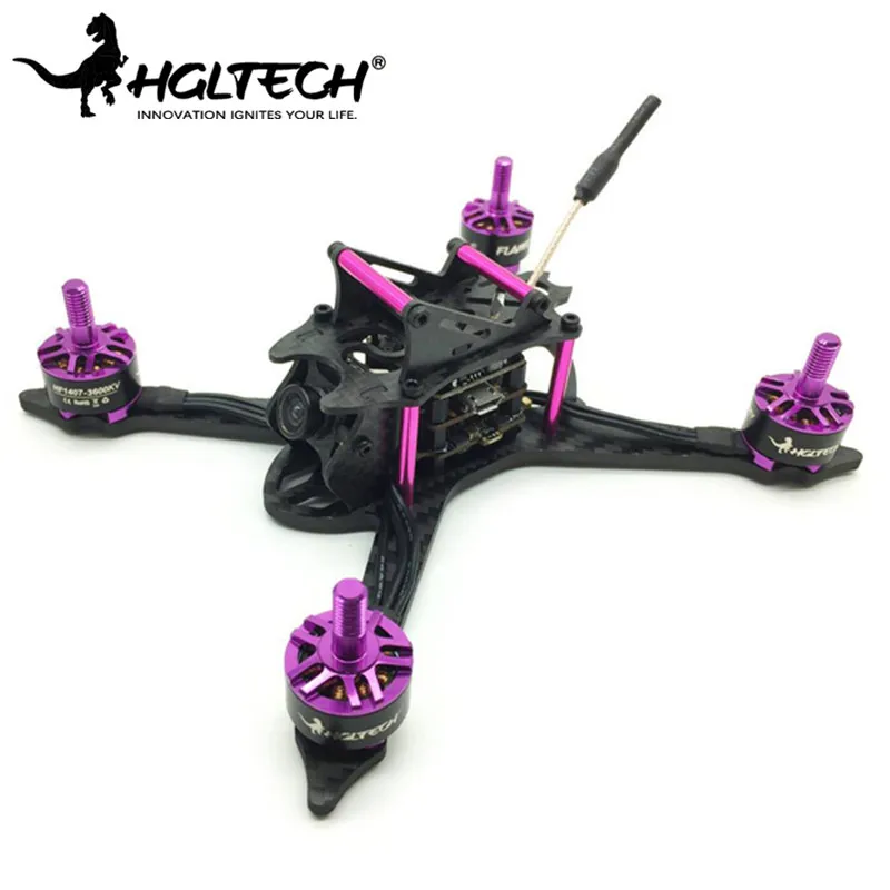 HGLRC XJB-145MM FPV гоночный Дрон RC Квадрокоптер PNP F4 2-4 S 28A Blheli_S ESC 25/100/250 мВт переключаемый VTX VS Wizard X220S