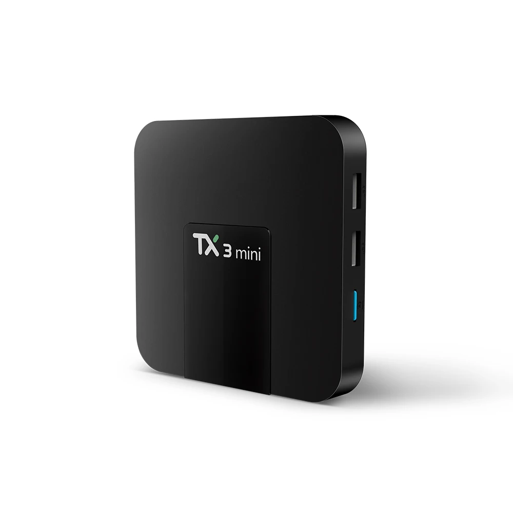 TX3 мини ТВ приставка с четырёхъядерным процессором Amlogic S905W ОЗУ 2 Гб ПЗУ 16 Android 7