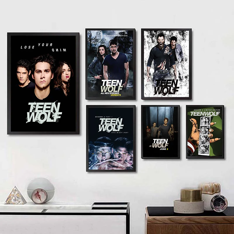 Teen Wolf Posters Movie Wall Stickers White Coated Paper Prints Clear Image Home Decoration Livingroom Bedroom Home Art Brand