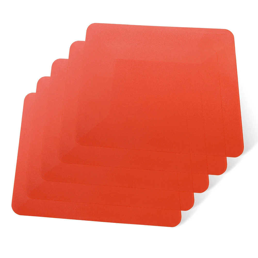 

FOSHIO 5PCS Soft Carbon Fiber Vinyl Squeegee Scraper Window Tinting Tool Vinyl Car Wrap Tool Sticker Film Installation Past Tool