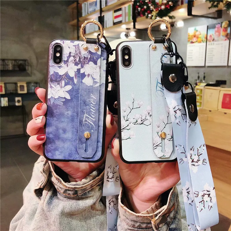 DISCASE повязка на запястье Мягкий чехол из ТПУ для телефона iphone XS MAX XR 8 7 6 6s plus модный