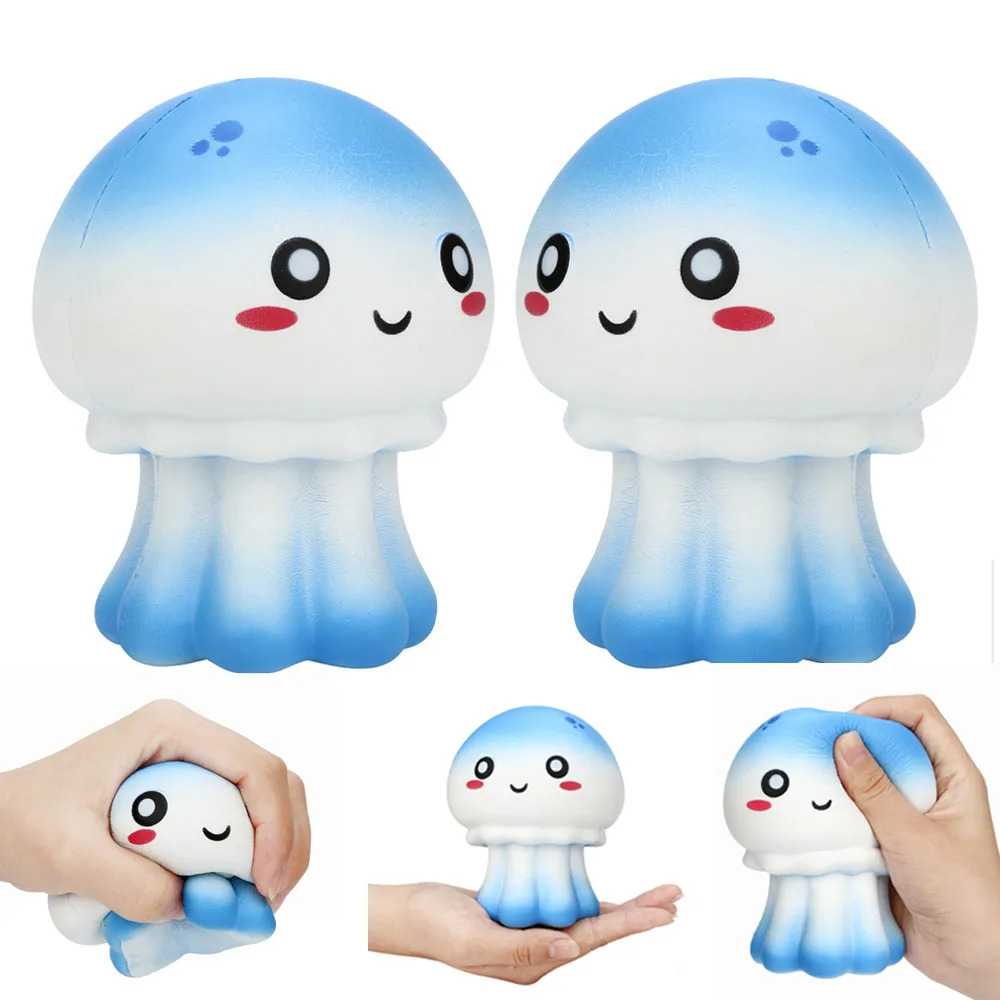 Buy Squeeze Jellyfish Squishy Slow Rising Cream