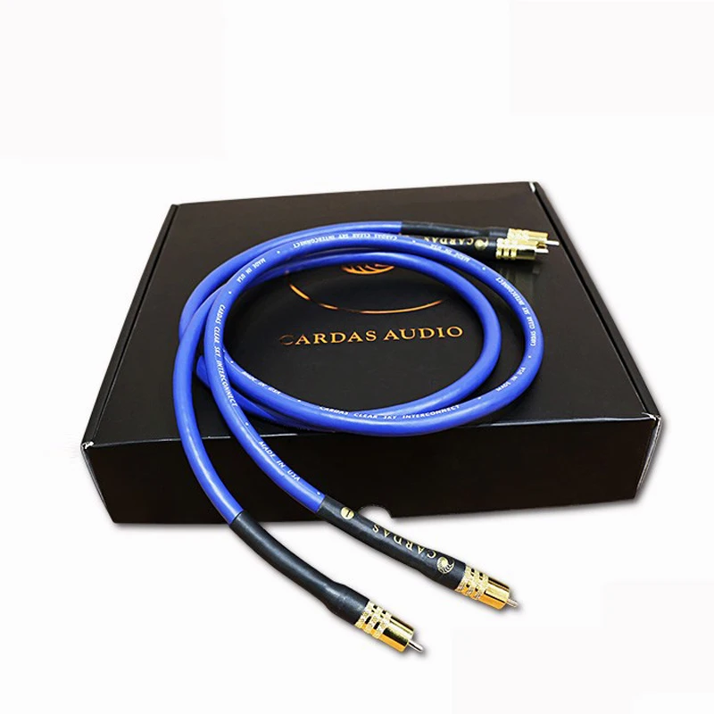 

1-1.5M Cardas Clear Light Interconnect Audio RCA Cable without box