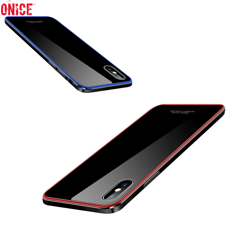 

Coque for iPhone X iPhone 8 Plus Case Luxury Aluminum Metal Bumper Phone Case on for iPhone X 10 6 6s 7 8 Plus Case Cover Funda