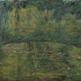 The Japanese Bridge (Le Pont Japonais) 1919 Claude Monet (1840-1926/French) Musee Marmottan Paris Print (18 (18 x 24)