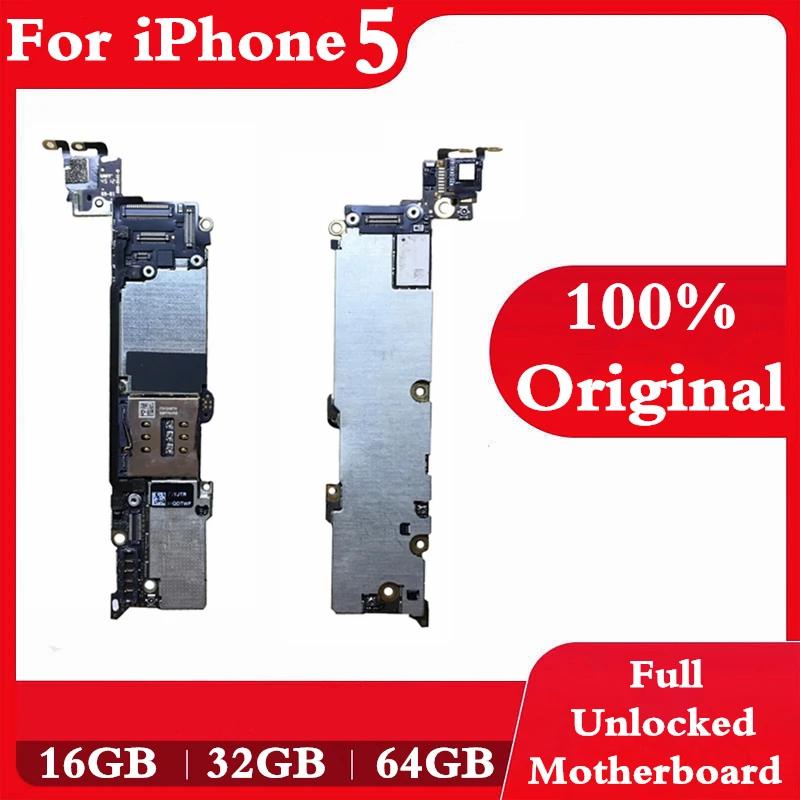 100% оригинальная материнская плата 16 ГБ 32 64 для iPhone 5 5g фабричная разблокированная