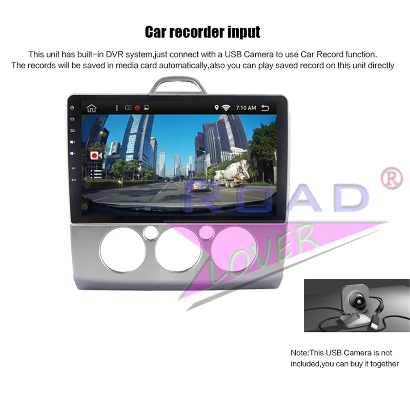 car dvd player For Ford Focus 2008 2009 Manual