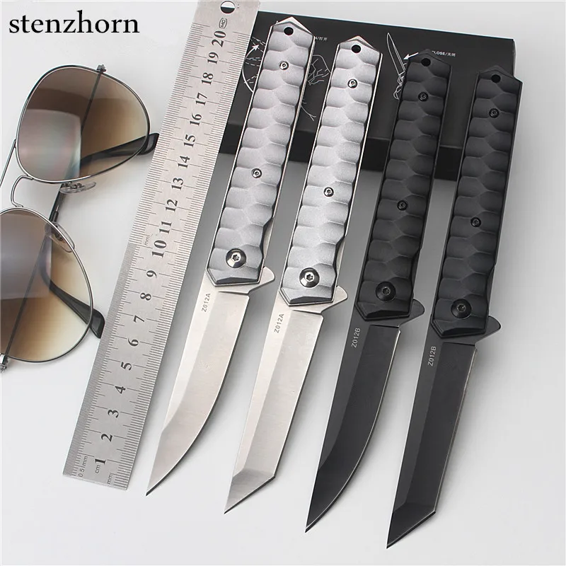 Stenzhorn 2017 Hot Sale Outdoor Fruit Knife Folding Self defense Wilderness Survival Spring Steel Wild Small