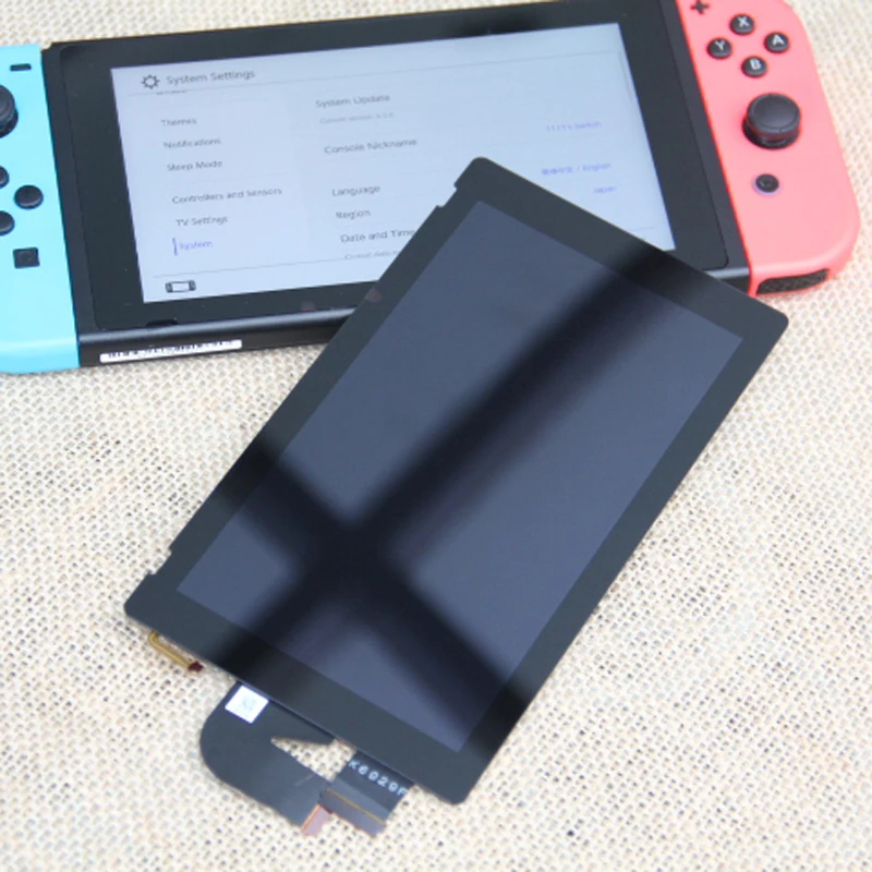 Аксессуары для Nintendo Switch 100% оригинал консоли NS ЖК дисплей + сенсорный экран полный