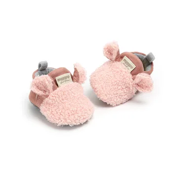 

2020 New Baby Girls Winter Boots Soft Sole Baby Boys Foot Sock Infant Crib Shoes Toddler First Walkers Hot Sale