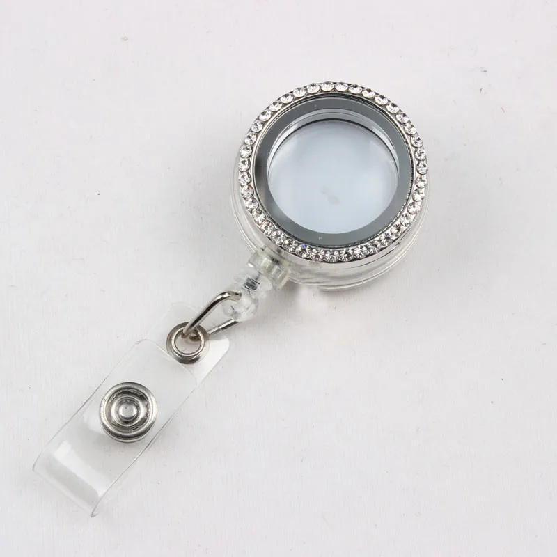 Magnétique Cristal Mémoire vivante Médaillon Bracelet Flottant Charms 4 Couleurs Bracelet