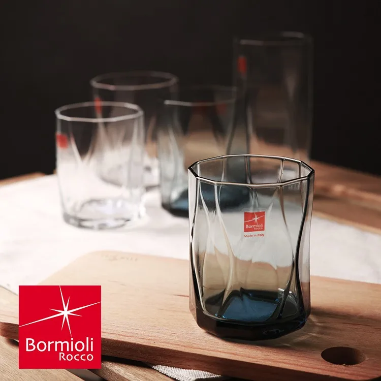 Высокое качество, многоцветное стекло, Сделано в Италии, стакан для воды es, чашки для сока, синие, прозрачные, выдувные, 400 мл, 288 мл, 460 мл, Wiskey, стакан для виски
