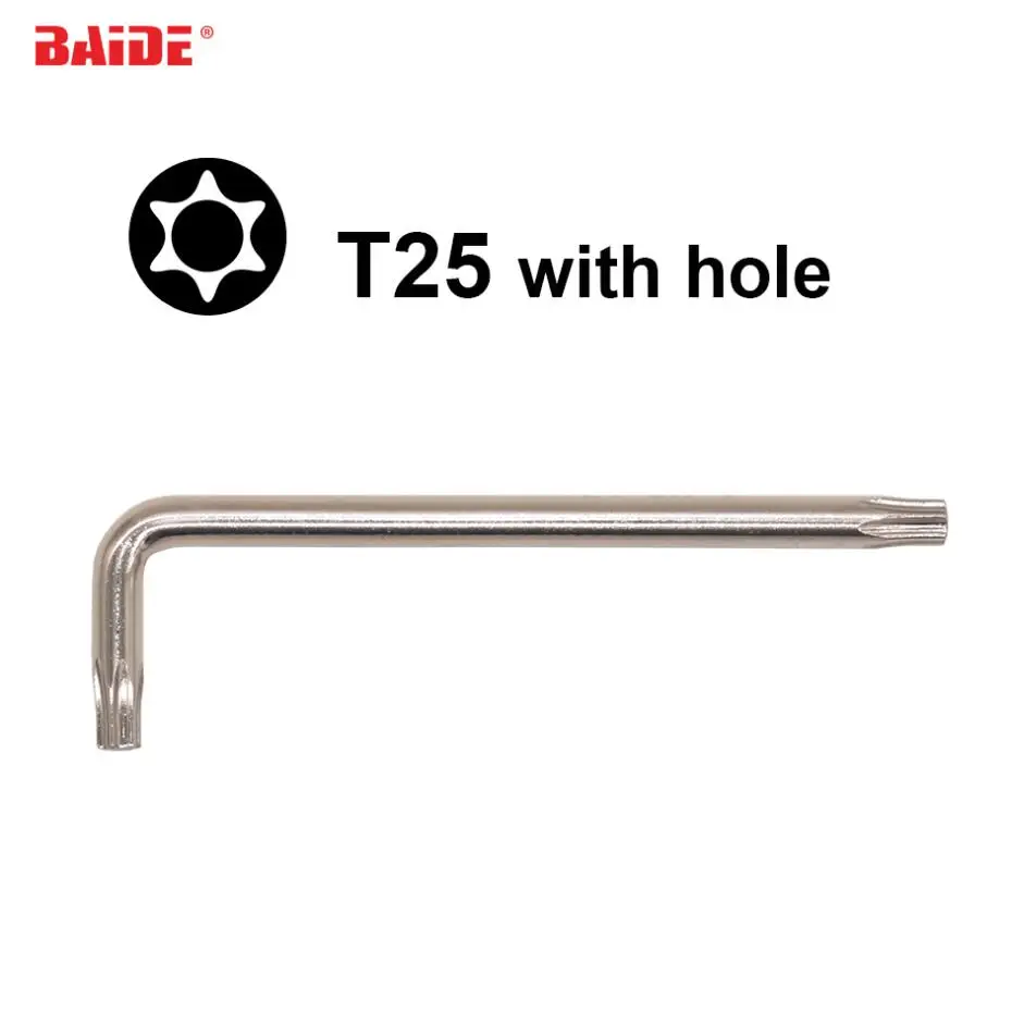 5*25*83 мм 4 5x25x75 Torx T25 L ключ с отверткой отверстием CR-V Отвертка из стали для