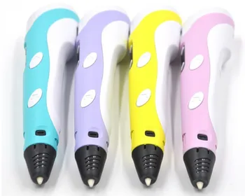 

Hot 3d printer Pen with Screen 3D Drawing Pen for 3D Painting for Birthday and Christmas Gift 3D pen RP-100B with PLA Filament