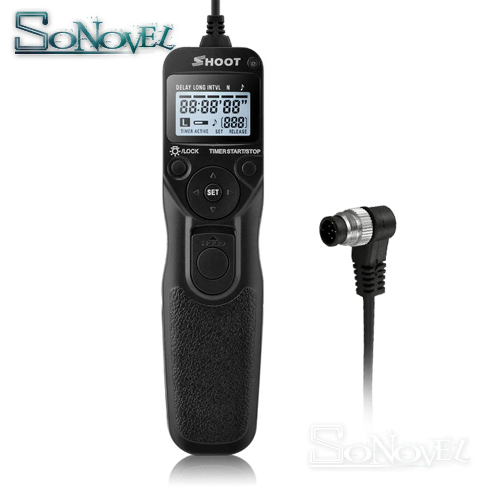 Timer Remote Control For Canon EOS 50D 40D 30D 5Ds R 6D 7D 1DX 1Ds 5D