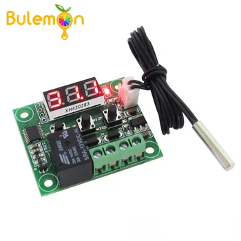 

Red 0.28 inch XH-W1209 Digital LED Display Thermostat Temperature Controller Switch Module Micro Board -50-110 Celsius