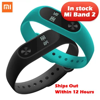 

Original Xiaomi Mi Band 2 Wristband Bracelet Smart Heart Rate Fitness Tracker Monitor Bluetooth Phone Pedometer IP67 Waterproof