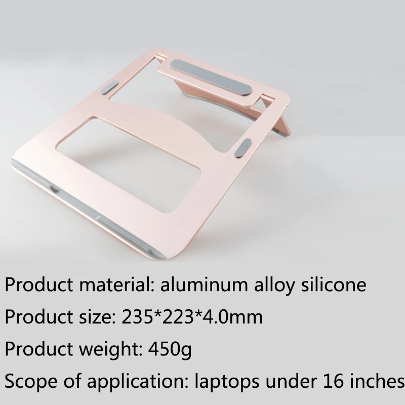 1 шт. подставка для ноутбука алюминий сплав тетрадь тепла снижение держатель Pad охлаждения Cooler подставки Лидер продаж