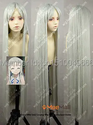 FREE SHIP>>> Anohana Menma Honma Meiko 100cm Cosplay Party Wig FREE SHIP>>> Anohana Menma Honma Meiko 100cm Cosplay Party Wig