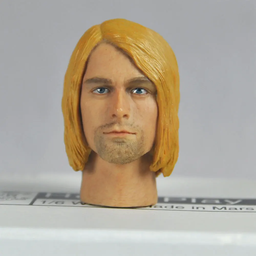 1/6 scale Head Sculpt Nirvana Kurt Cobain 12" ACTION FIGURE TOYS HEAD