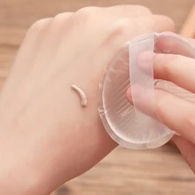 Силиконовый гель косметическая пуховка прозрачная кремнеземная Пудра основа спонж косметический инструмент для лица BB крем косметические инструменты