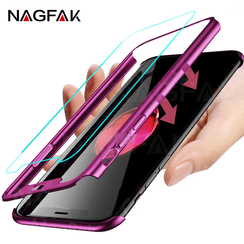 NAGFAK полный чехол для телефона huawei P20 Pro Lite ударопрочный защитный телефон Сумки