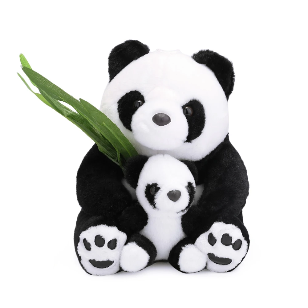 Милые Mother_child панды плюшевые игрушки куклы 25 см Прекрасный мягкий красивая кукла удобная для ребенка, чтобы объятия отличный подарок для