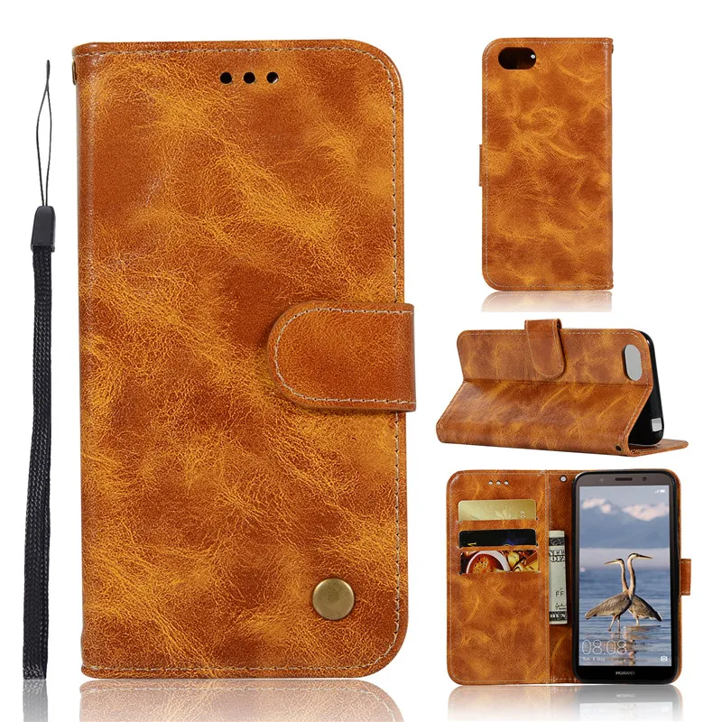 PU Leather Case For Huawei Y5 2018 DRA-L22 DRA-L02 Honor 7S Case Leather Wallet Flip Case For Huawei Y5 Prime 2018 5.45 inch (1)