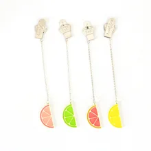 Полуосвежающая подвеска "Лимон" Закладка канцелярские принадлежности для школы и офиса Escolar Papelaria