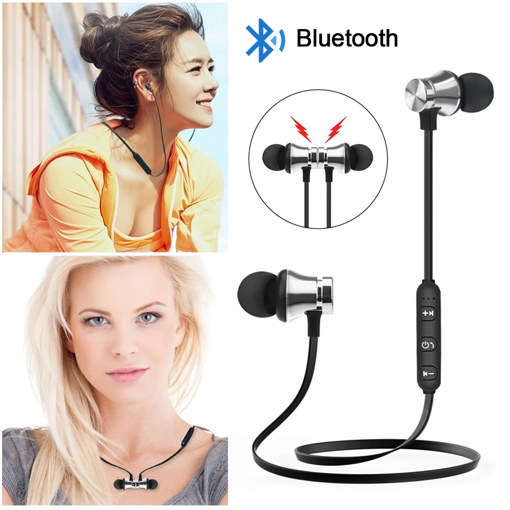 

for Phones and Music Waterproof Earbuds S8 Active Noise Cancelling Sports Magnetic Attraction Bluetooth EarphoneWireless Headset