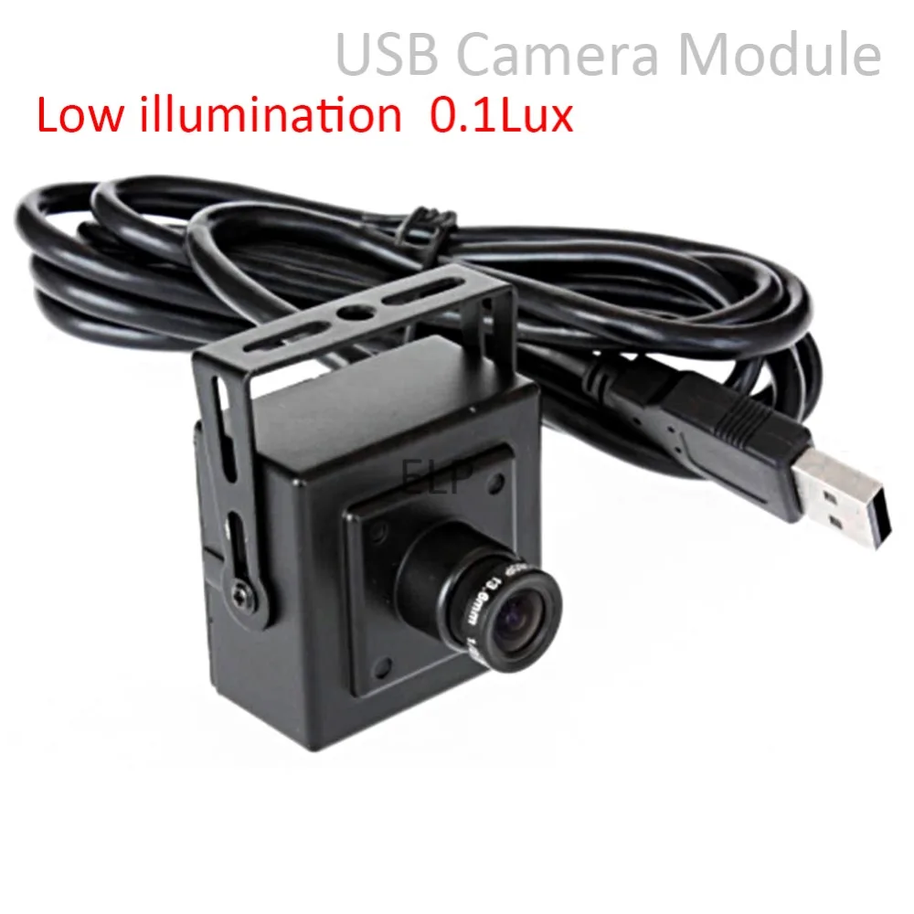 

ELP Low Illumination 0.01 Lux 2MP IMX322 Sensor H.264 Audio PC Camera Full HD USB Sercurity Camera For Android Windows Linux