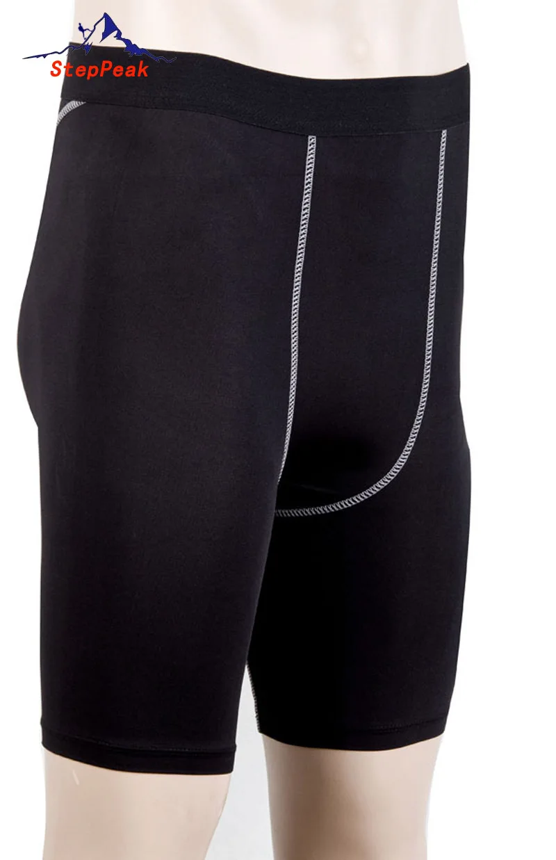 Новые мужские облегающие спортивные короткие мужские спортивные короткие брюки для бега тренировочные брюки для фитнеса спортивные быстросохнущие шорты для мужчин