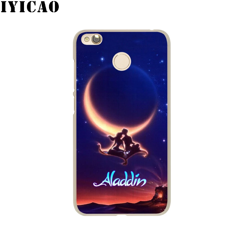 IYICAO Aladdin мультипликационный Жесткий Чехол для Xiaomi Mi 5 5S 6 9 8 A2 Lite A1/5X A2/6X Mix 2S F1 SE MAX 3 9T