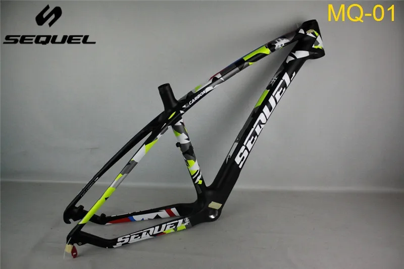 Perfect 2017 factory carbon MTB BIKE Sequel 26er 27.5er carbon mountian bike cycling bike T800 UD bsa/bb30  142*12mm&135*9mm 7