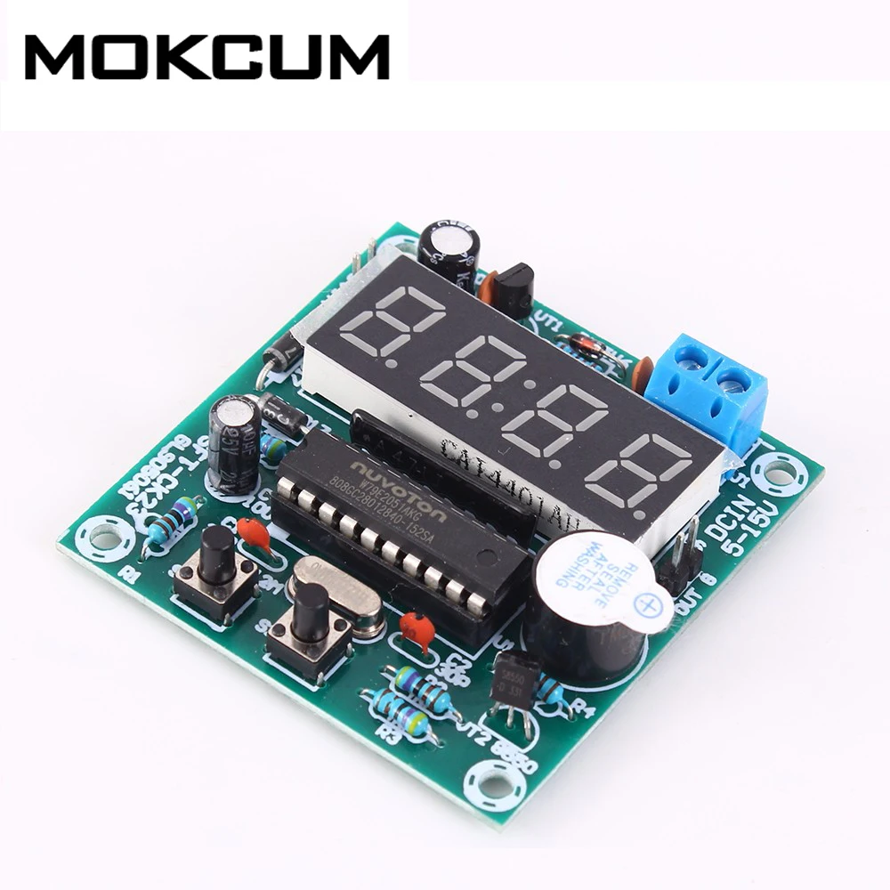 

Electronic Clock Timer 4 Bits 0.5in LED Electronic Clock Module 24 Hours Timer 51 Single-Chip Microcomputer Cycle Timer Switch