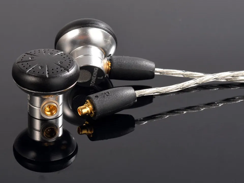 TONEKING TO65 65ohm TO150 150ohm TO200 200ohm Dynamic Driver HiFi Audiophile MMCX Interface Flat Head Music Earphones