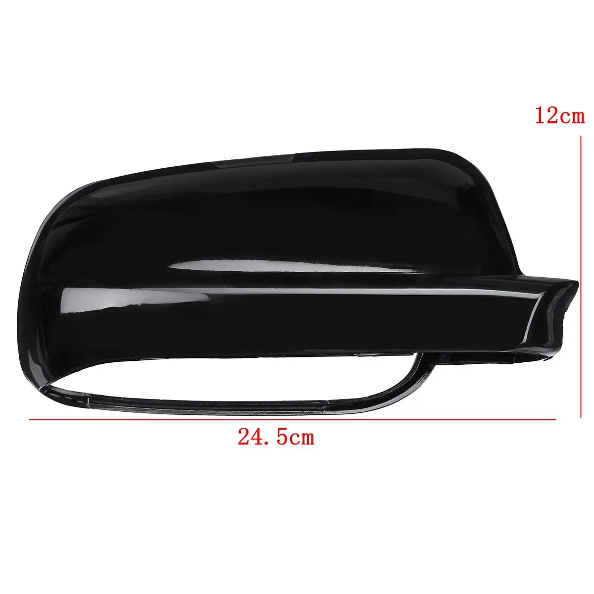 Глянцевая черная крышка зеркала для VW Jetta Bora Golf Mk4 Polo Passat B5 1996 1999 2000 2001 2002 2003
