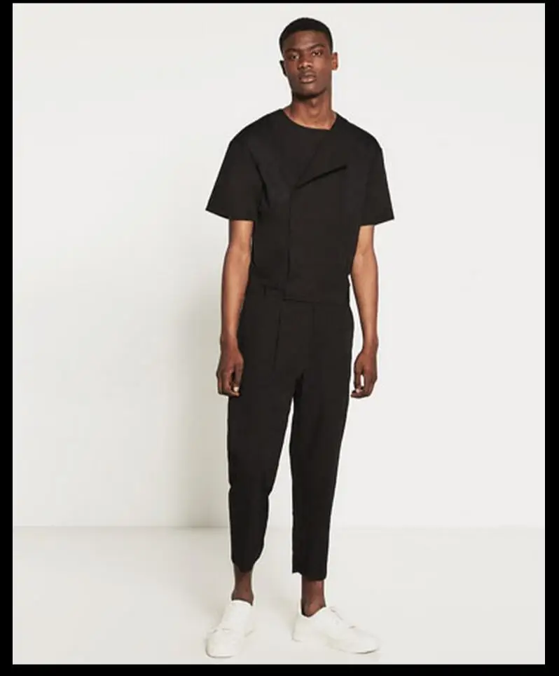 mens romper pants