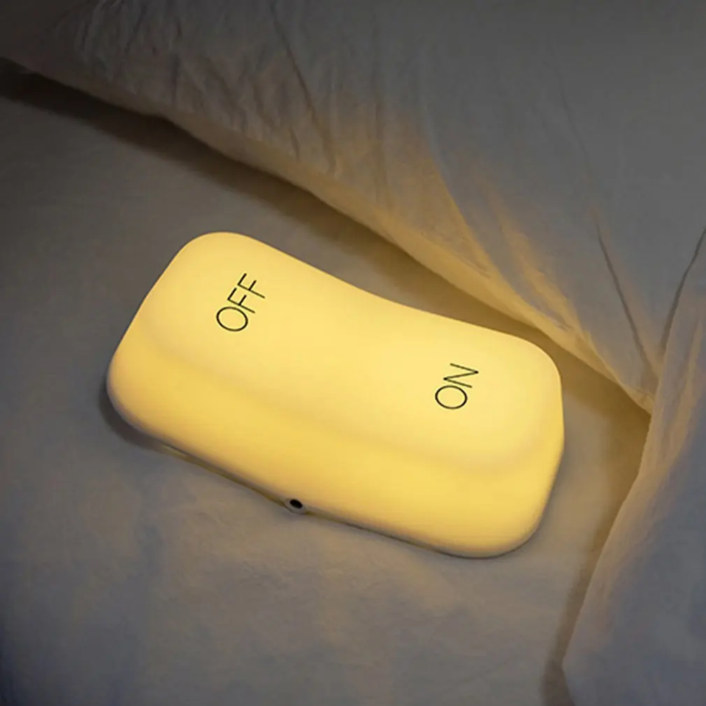 

Muid on-off Touch Switching Lamp USB Charging LED adjustable brightness Night Light Gravity Sensor Key switch Bedside Lamp