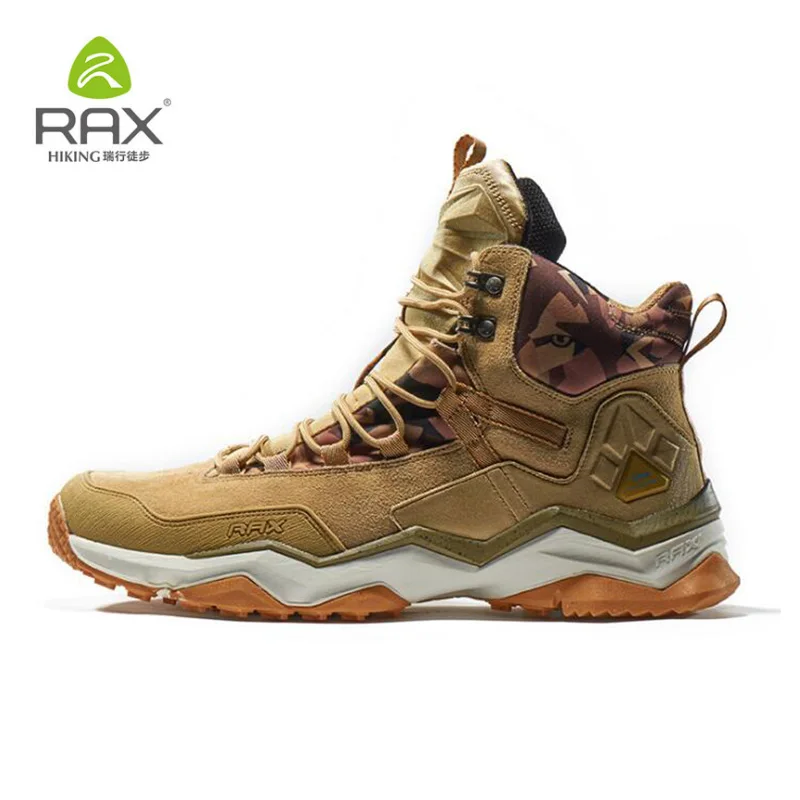 

Rax Waterproof Hiking Shoes For Men Outdoor Sport Hiking Boots Plus Size Travel Trekking Shoes Man Professional Athletic Shoes