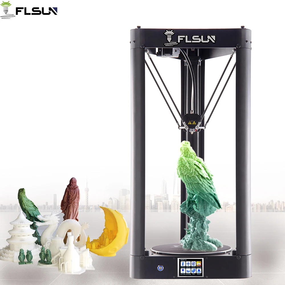 2019 NEW 3D Printer Flsun-QQ-S 95% Pre-assembly Large Printing Auto-leveling 32 bits MKS Titan 3D Printer Wifi Power Resume 2019 NEW 3D Printer Flsun-QQ-S 95% Pre-assembly Large Printing Auto-leveling 32 bits MKS Titan 3D Printer Wifi Power Resume