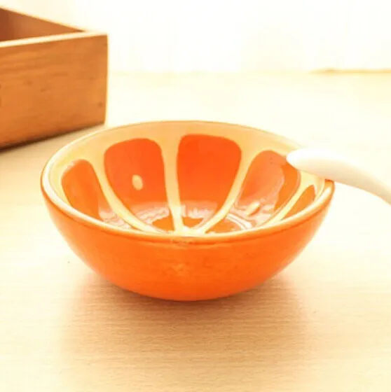 1 шт. застекленная ручная роспись керамическая тарелка для супа фруктовый дизайн на пару рис японская Милая миска 5 дюймов ок 0122