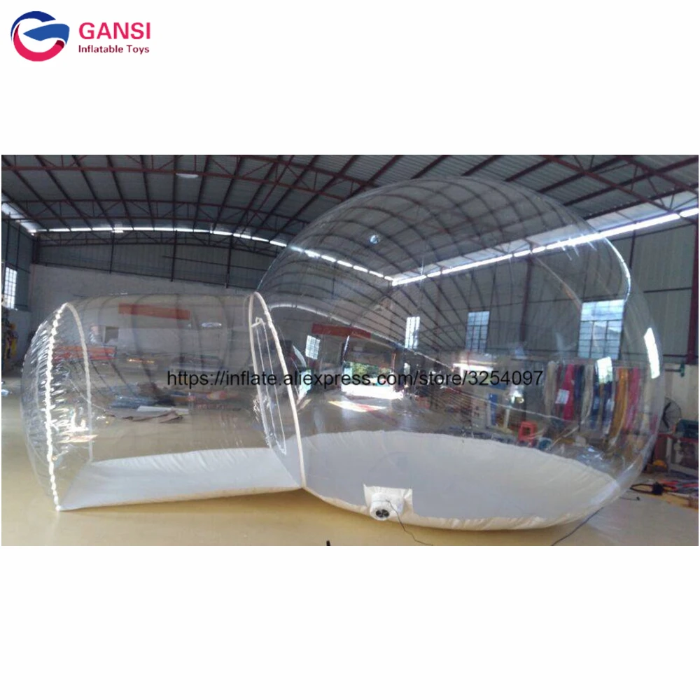 

Outdoor Camping 3M Transparent Bubble Tent Airtight Inflatable Crystal Bubble Tent For Event