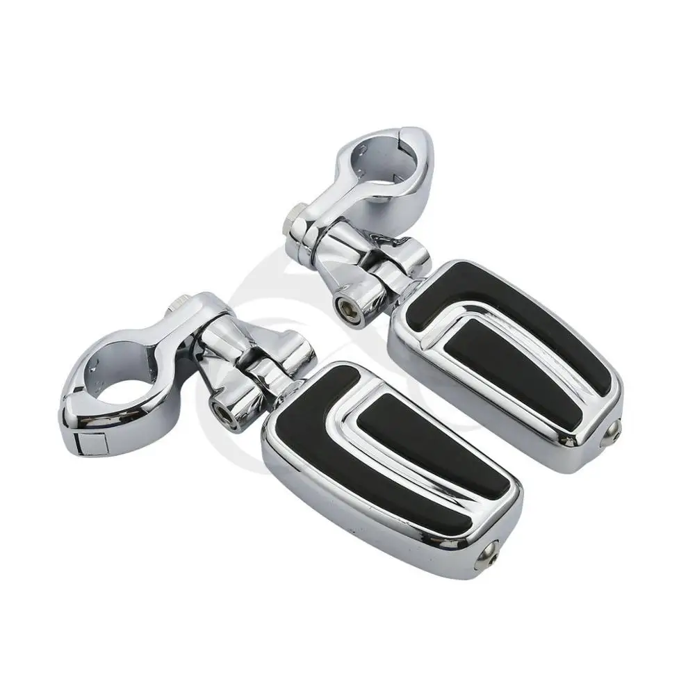 

Motorcycle 32mm 1 1/4" Male Mount-Style Footpeg Clamps Mounting Kit For Harley Honda Suzuki