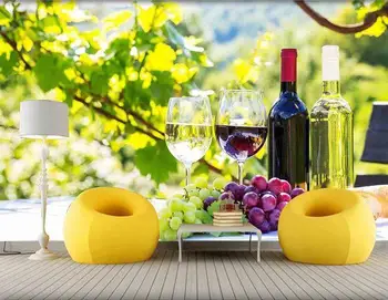 

3d wallpaper custom mural non-woven 3d room wallpaper Food minimalist green backdrop paintings photo 3d wall murals wallpaper