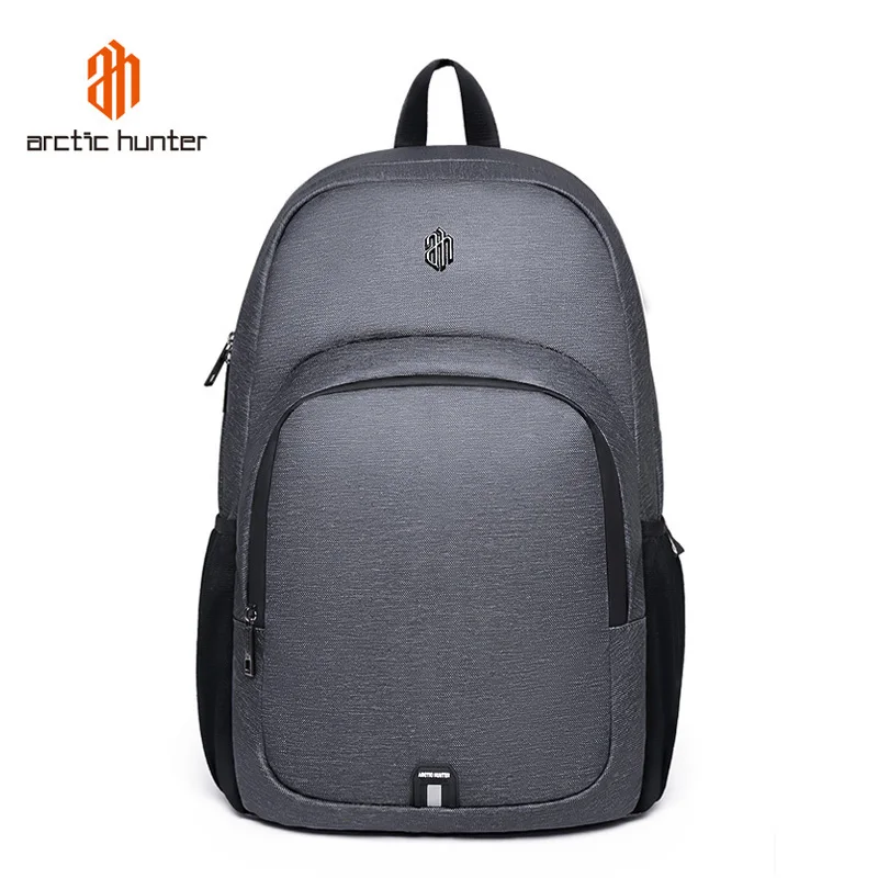 ARCTIC HUNTER, 15,6 дюймов, рюкзаки для ноутбука, сумки для женщин, USB, черный рюкзак, Мужской Водонепроницаемый Школьный рюкзак, mochila feminina