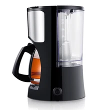 Полностью автоматический Термоизолированный Электрический чайник bubble Черный чайник стеклянная вареная чайная посуда безопасная функция автоматического выключения